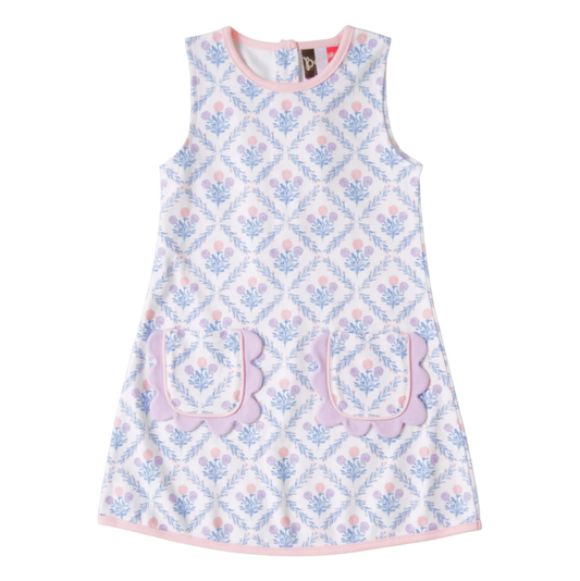 Banana Split Garden Rosette Dress