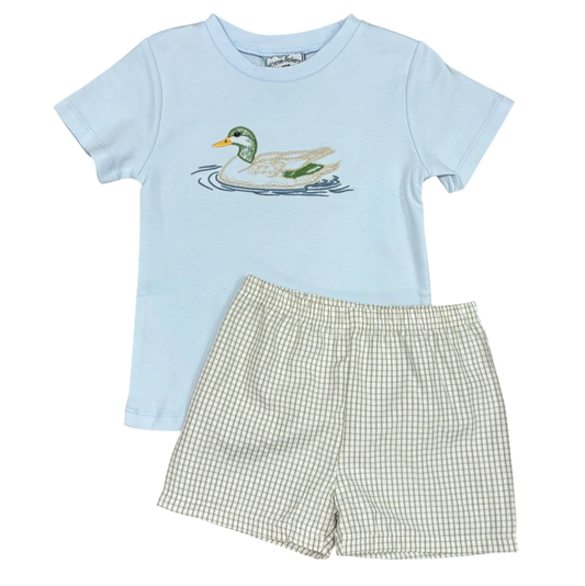 Three Sisters Mallard Duck Short Set