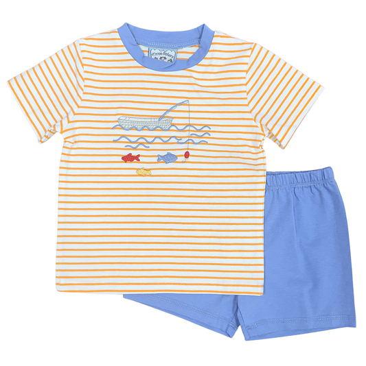 Three Sisters Gone Fishing Short Set