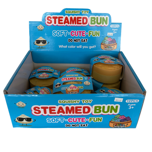 Steamed Bun Dumpling Squishy Toy