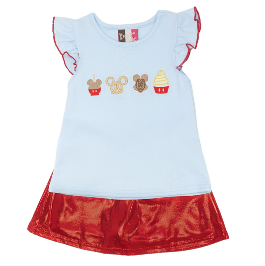 Banana Split Magical Snacks Skort Set