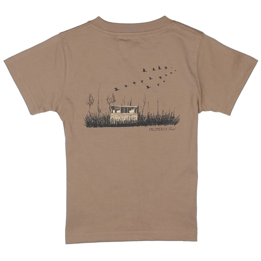 Properly Tied Walnut Duck Blind Shirt