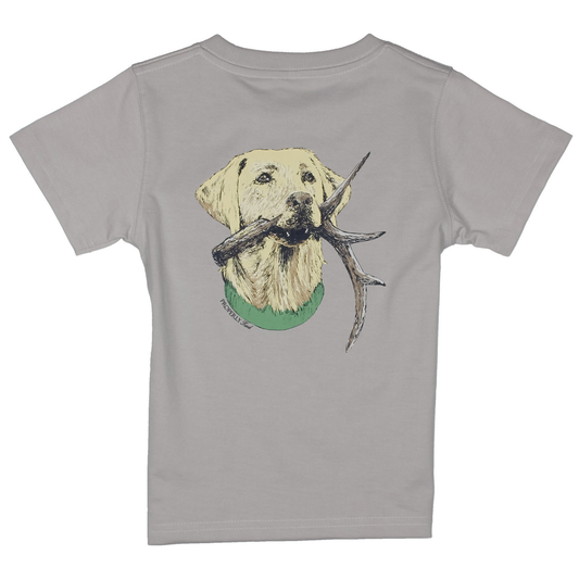 Properly Tied Ice Grey Antler Lab Shirt