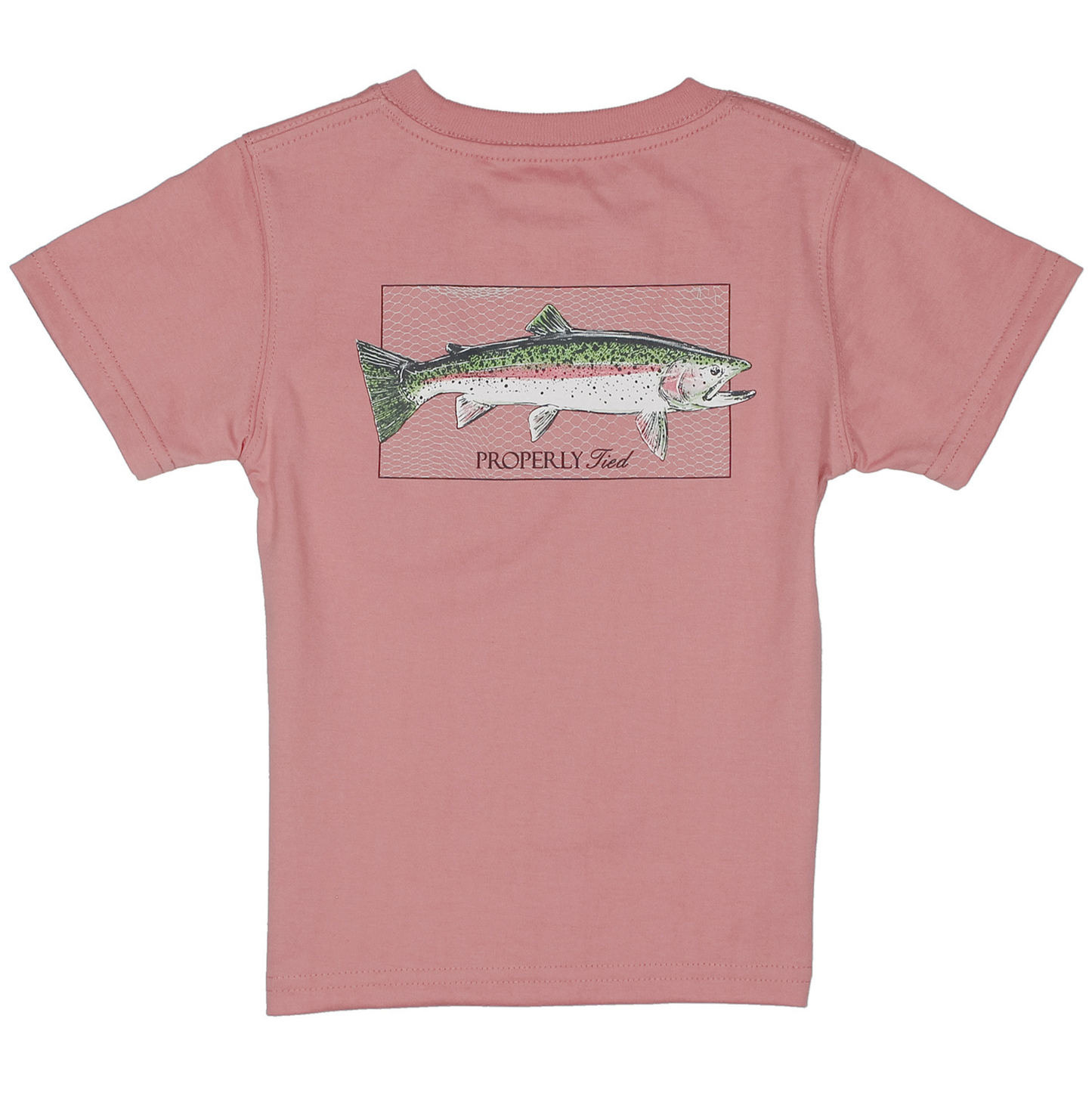 Properly Tied Salmon Rainbow Trout Shirt