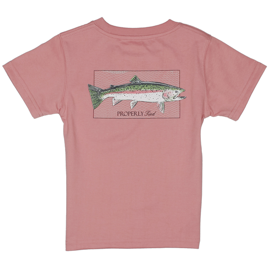 Properly Tied Salmon Rainbow Trout Shirt