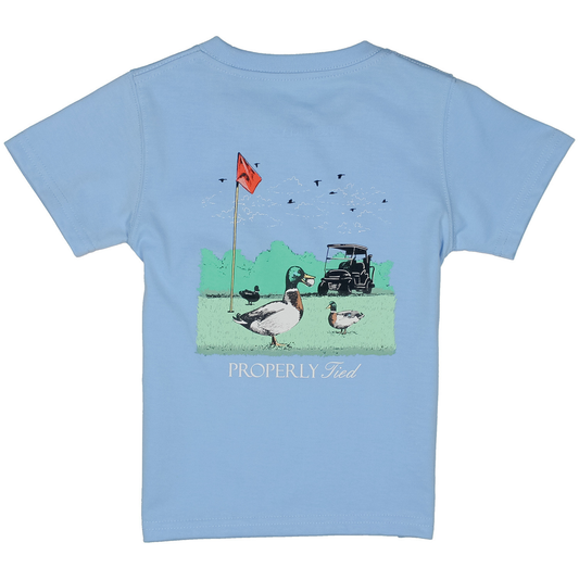 Properly Tied Light Blue Fowl Play Shirt