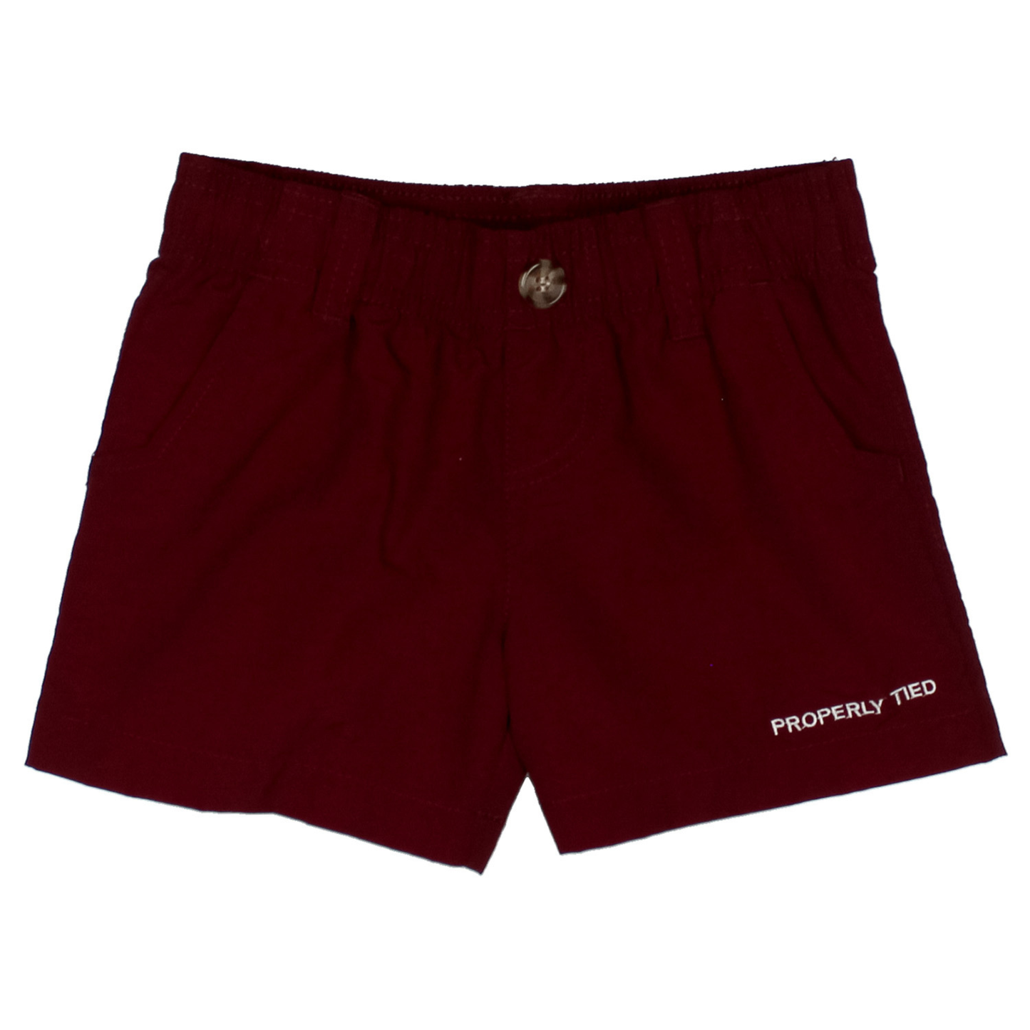 Properly Tied Maroon Mallard Shorts
