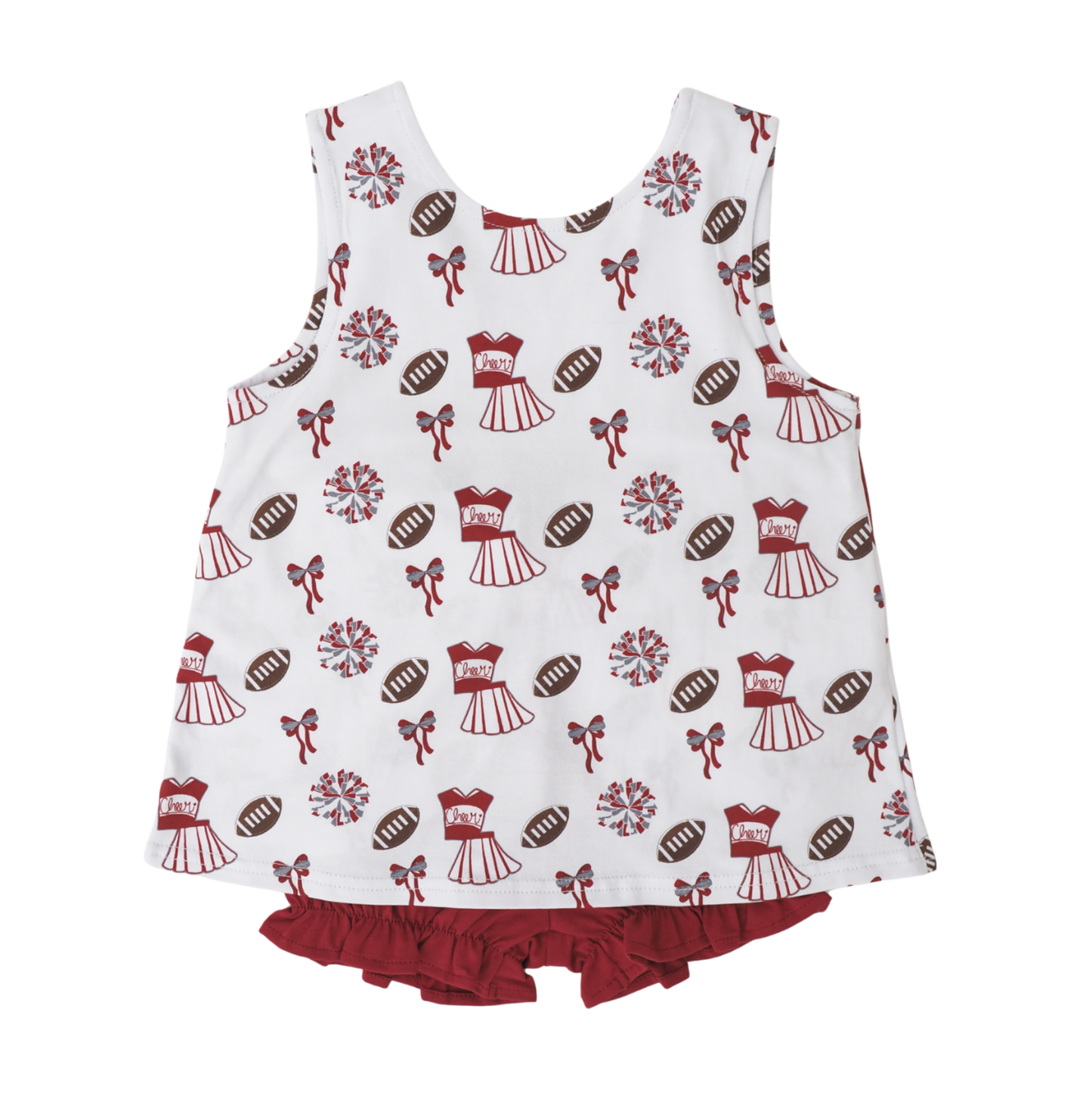 Cypress Row Varsity Dark Red Blaire Set