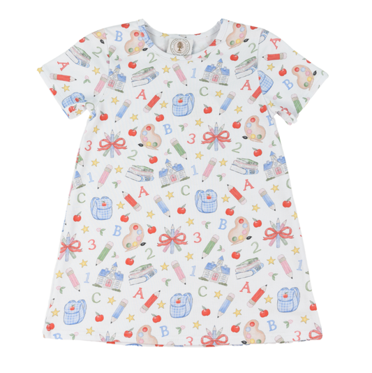 Cypress Row School Supplies Swing Dress