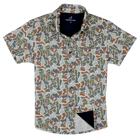 Properly Tied Sportsman Field Shirt Terra Camo