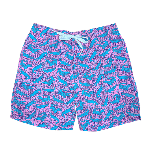 Meripex Neon Gators Swim Trunks