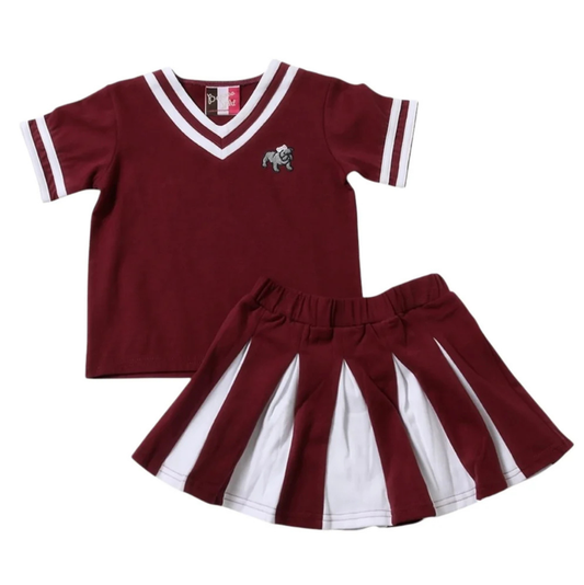 Banana Split Dawgs Pleated Skort Set