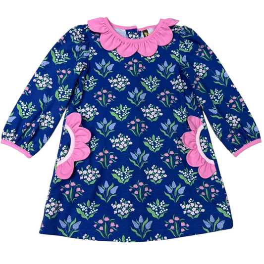 Banana Split Indigo Bloom Dress