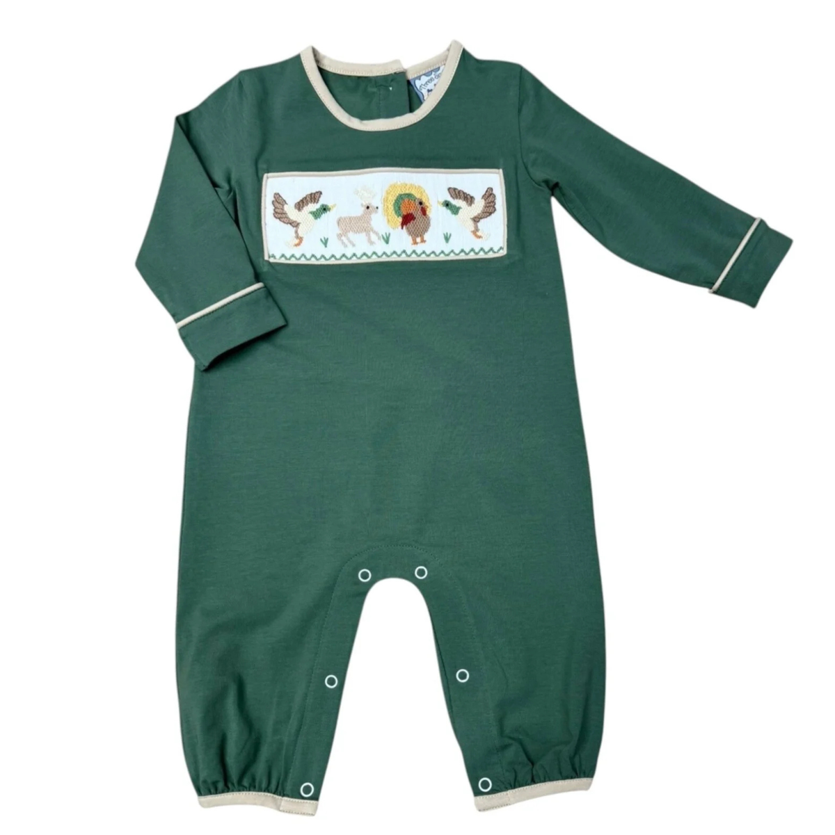 Three Sisters Boys Life Smocked Longall