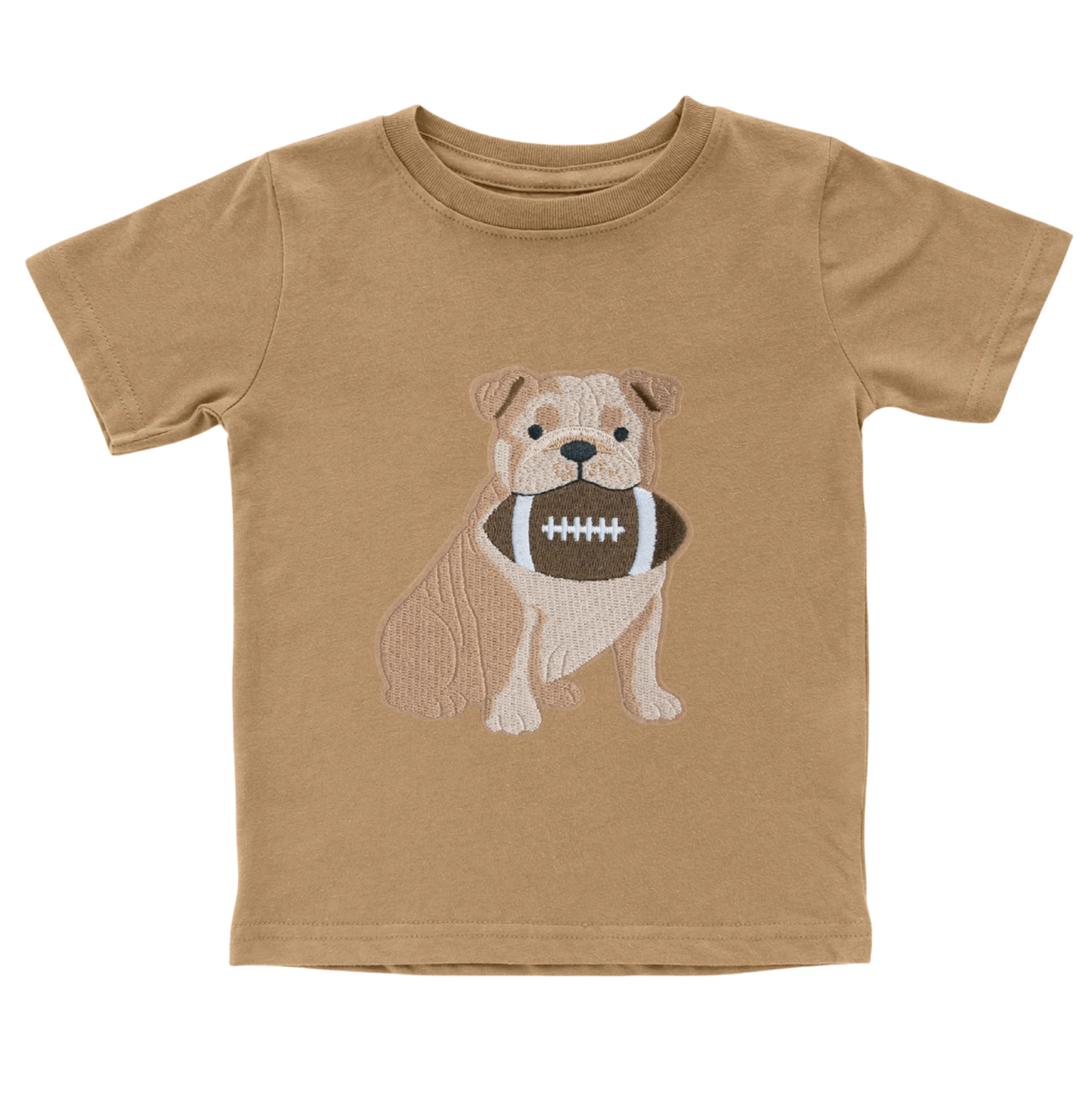 Sweet Wink Bulldog Football Patch T-Shirt