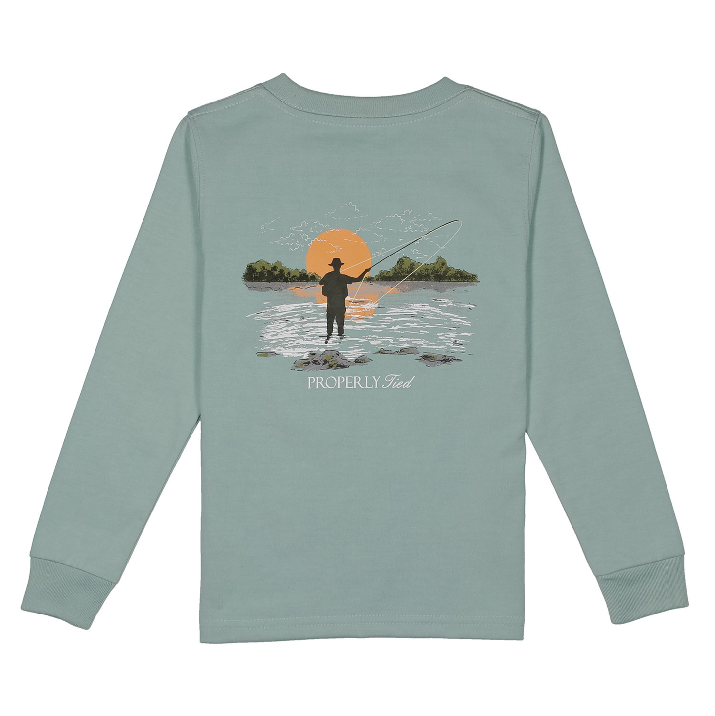Properly Tied Marine Mist Fly Fishing LS Shirt