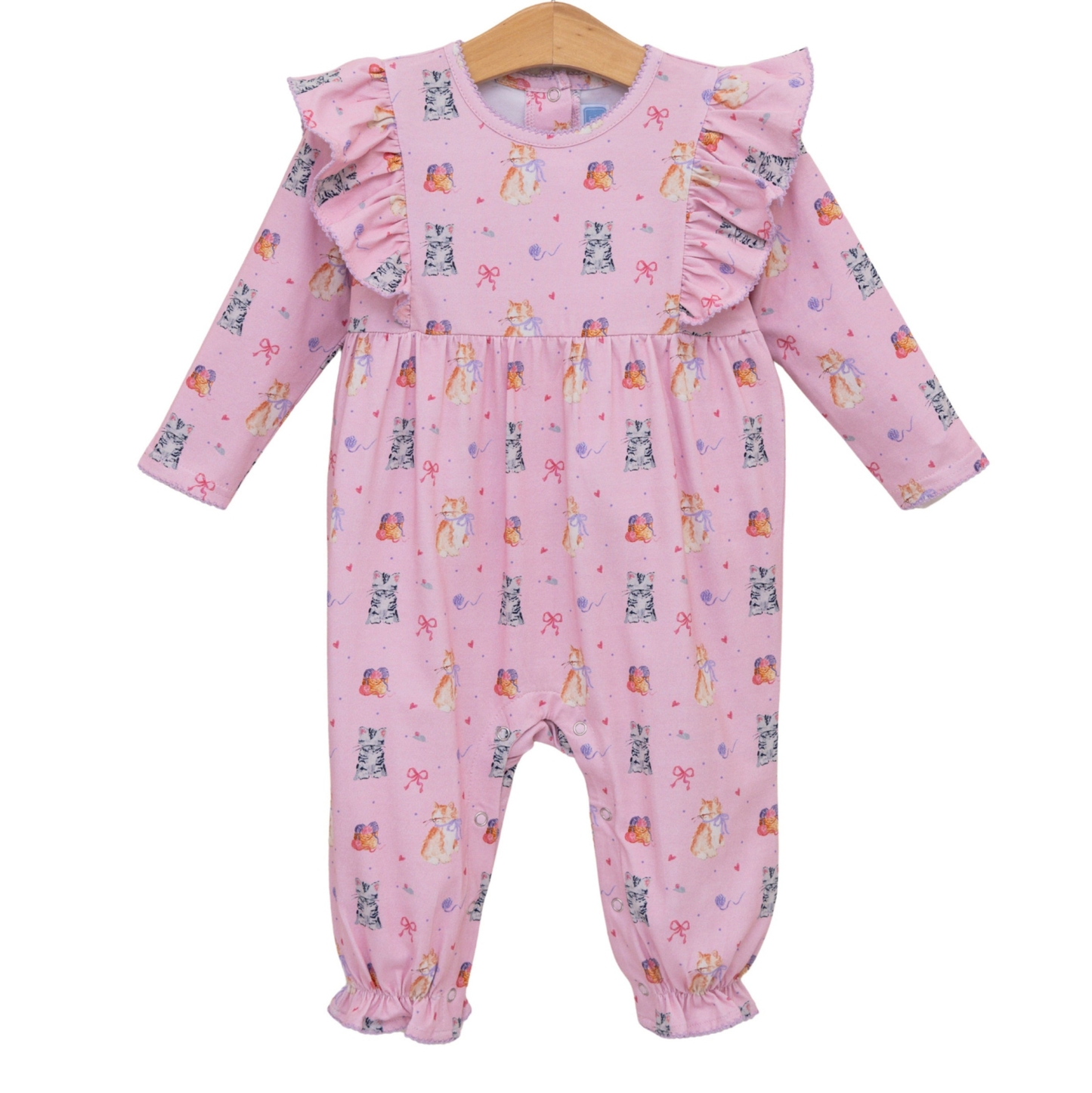 Trotter St. Fluffy Friends Romper