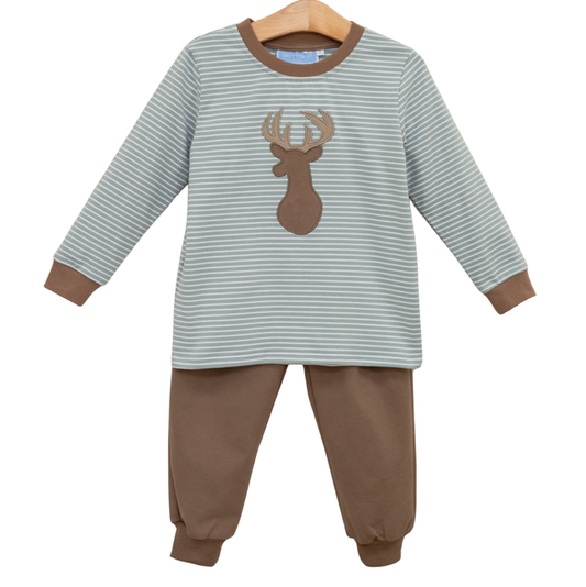 Trotter St. Deer Pants Set
