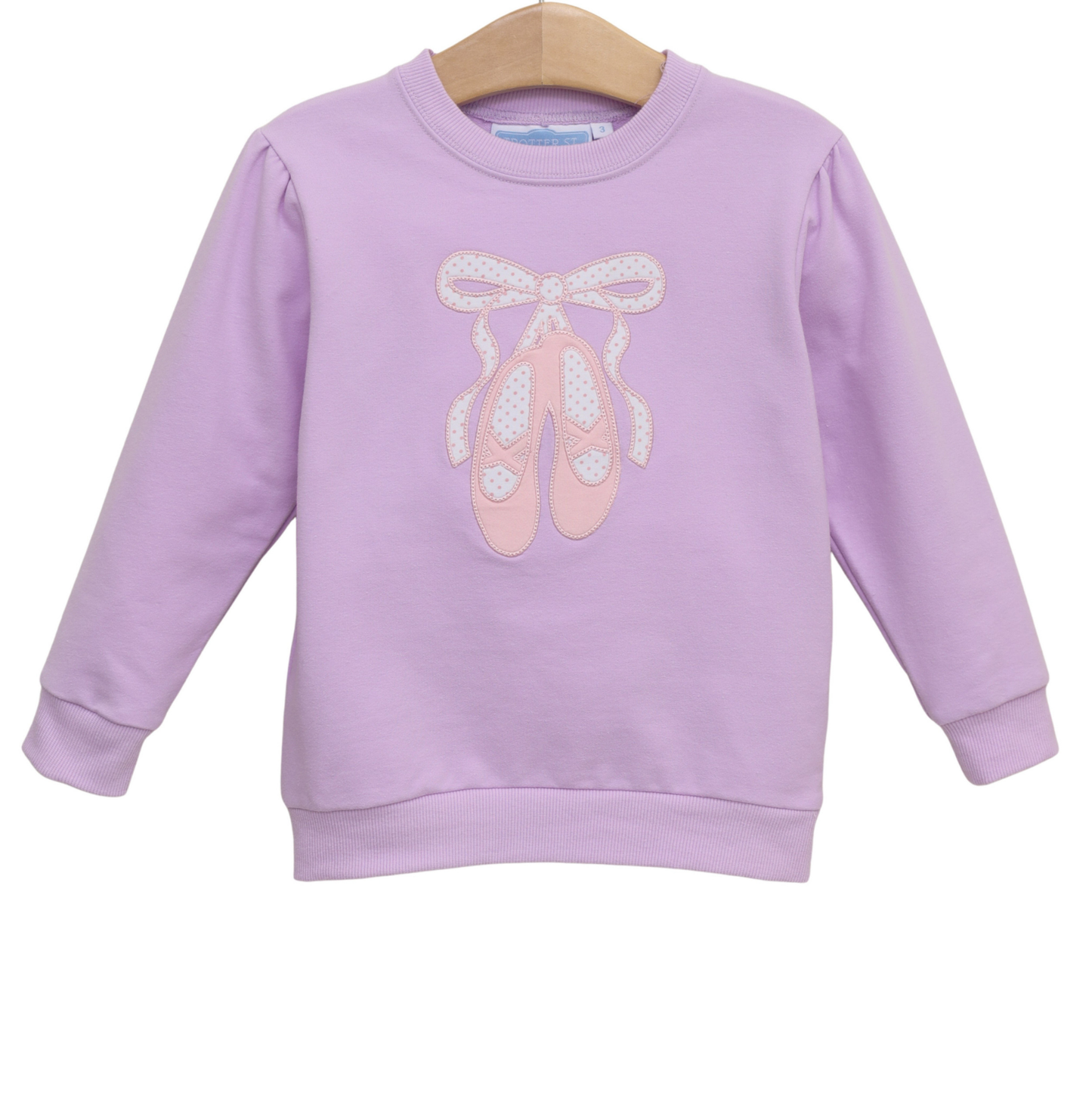 Trotter St. French Terry Pullover - Ballet Shoes