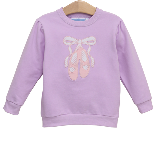 Trotter St. French Terry Pullover - Ballet Shoes