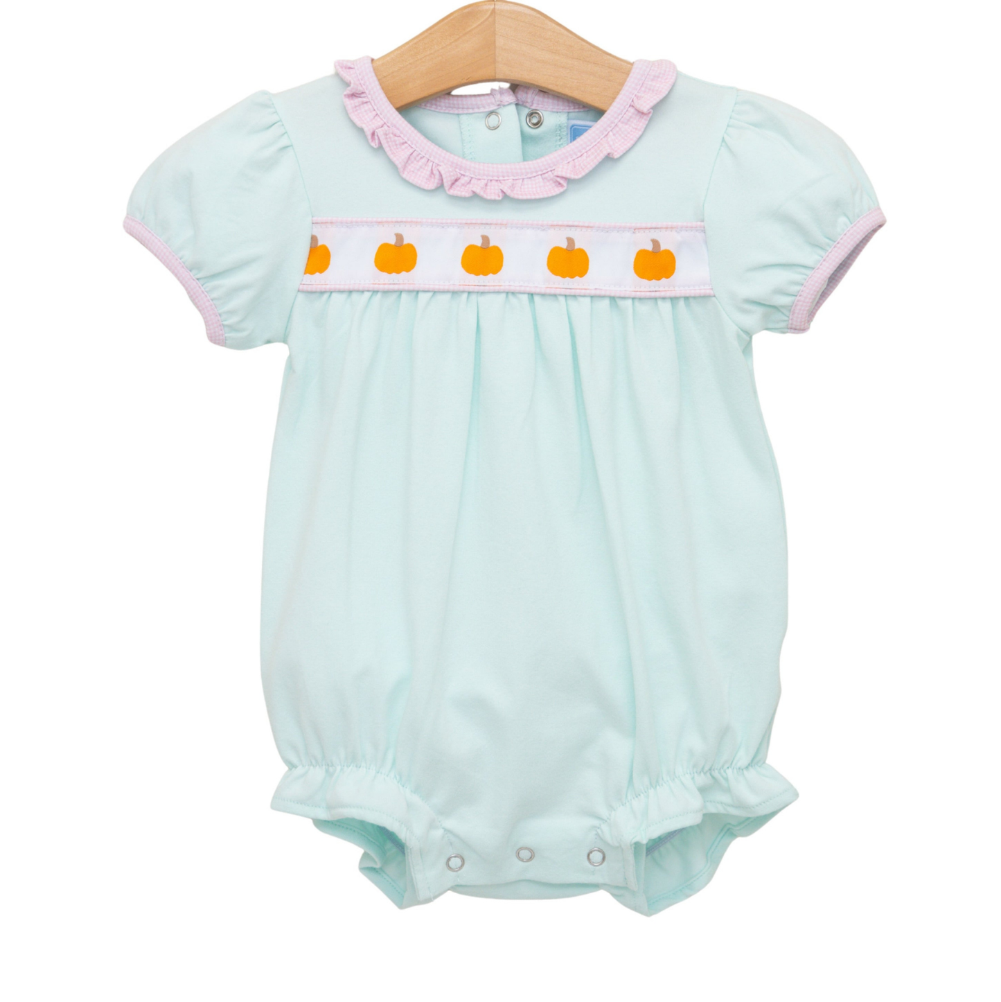 Trotter St. Pumpkin Rowe Ruffle Bubble
