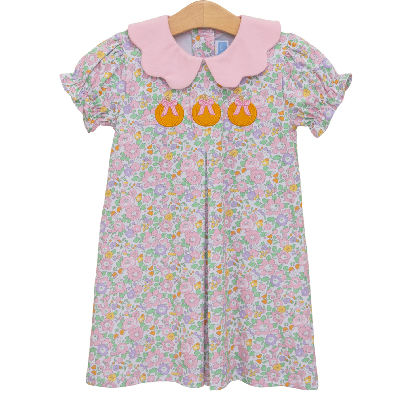 Trotter St. Pumpkin Floral Dress