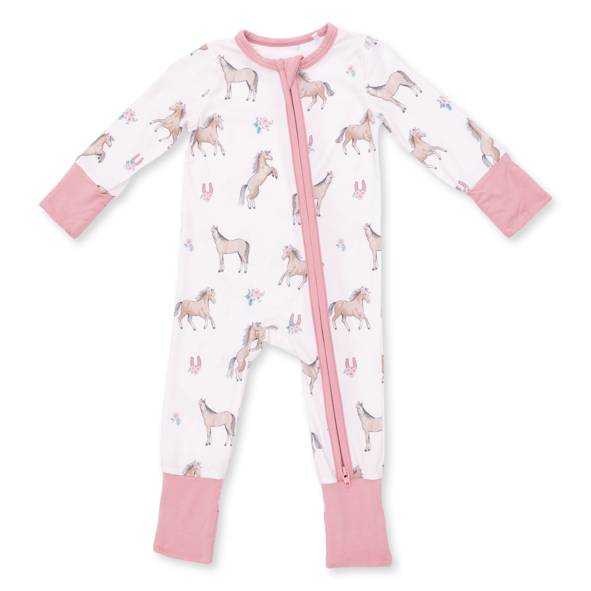 Angel Dear I Love Horses - Convertible Romper
