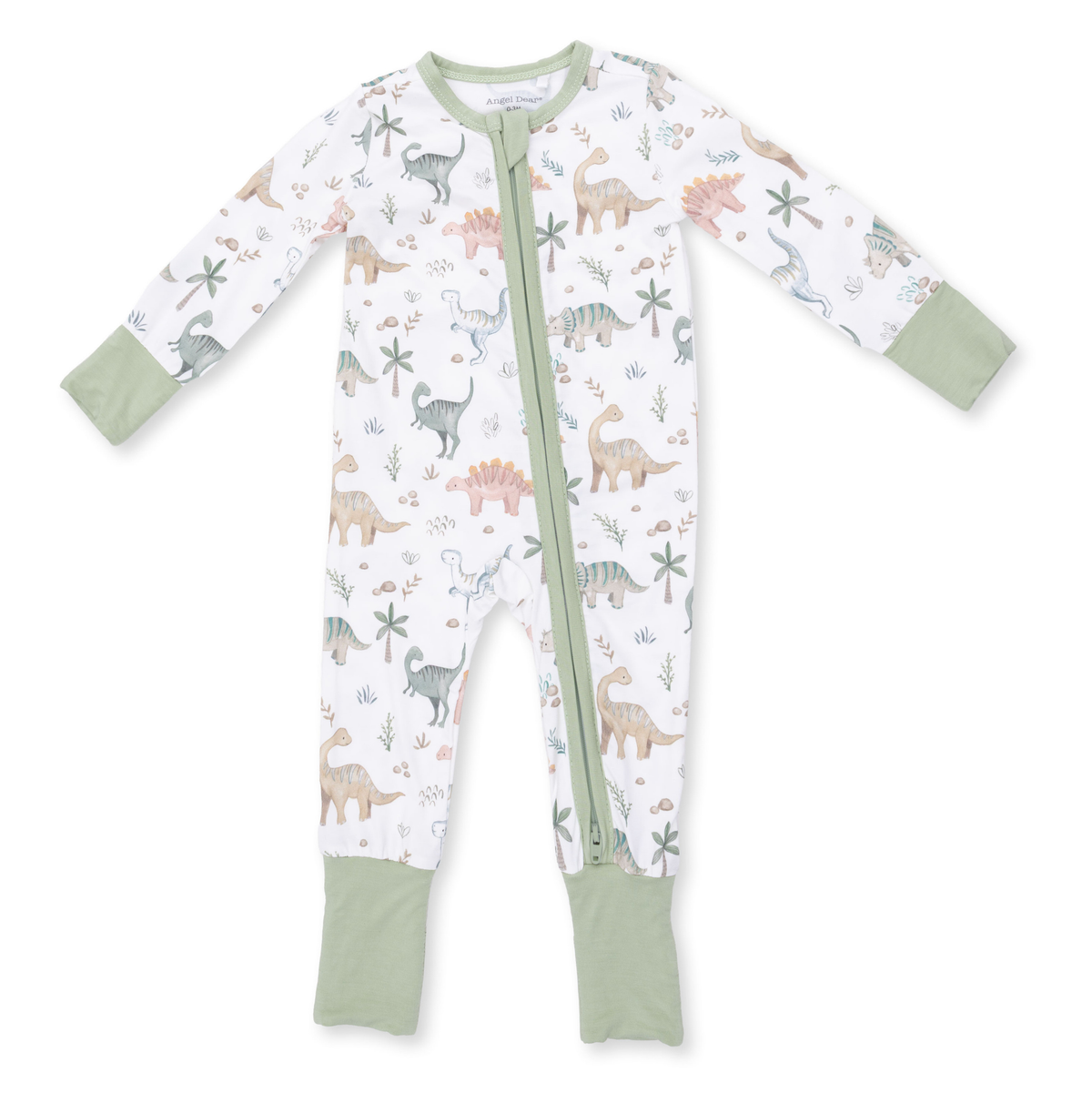 Angel Dear Sweet Baby Dinos - Convertible Romper