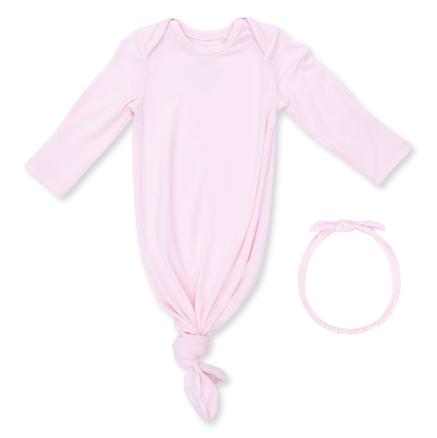 Angel Dear Pink a Boo - Knotted Gown & Headband