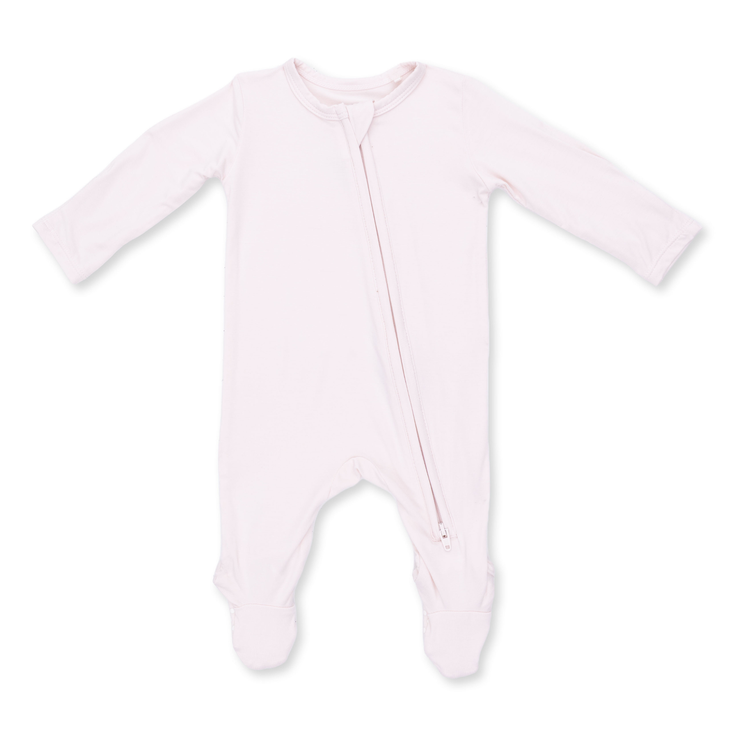 Angel Dear Mauve Morn - 2 Way Zipper Footie