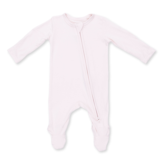 Angel Dear Mauve Morn - 2 Way Zipper Footie