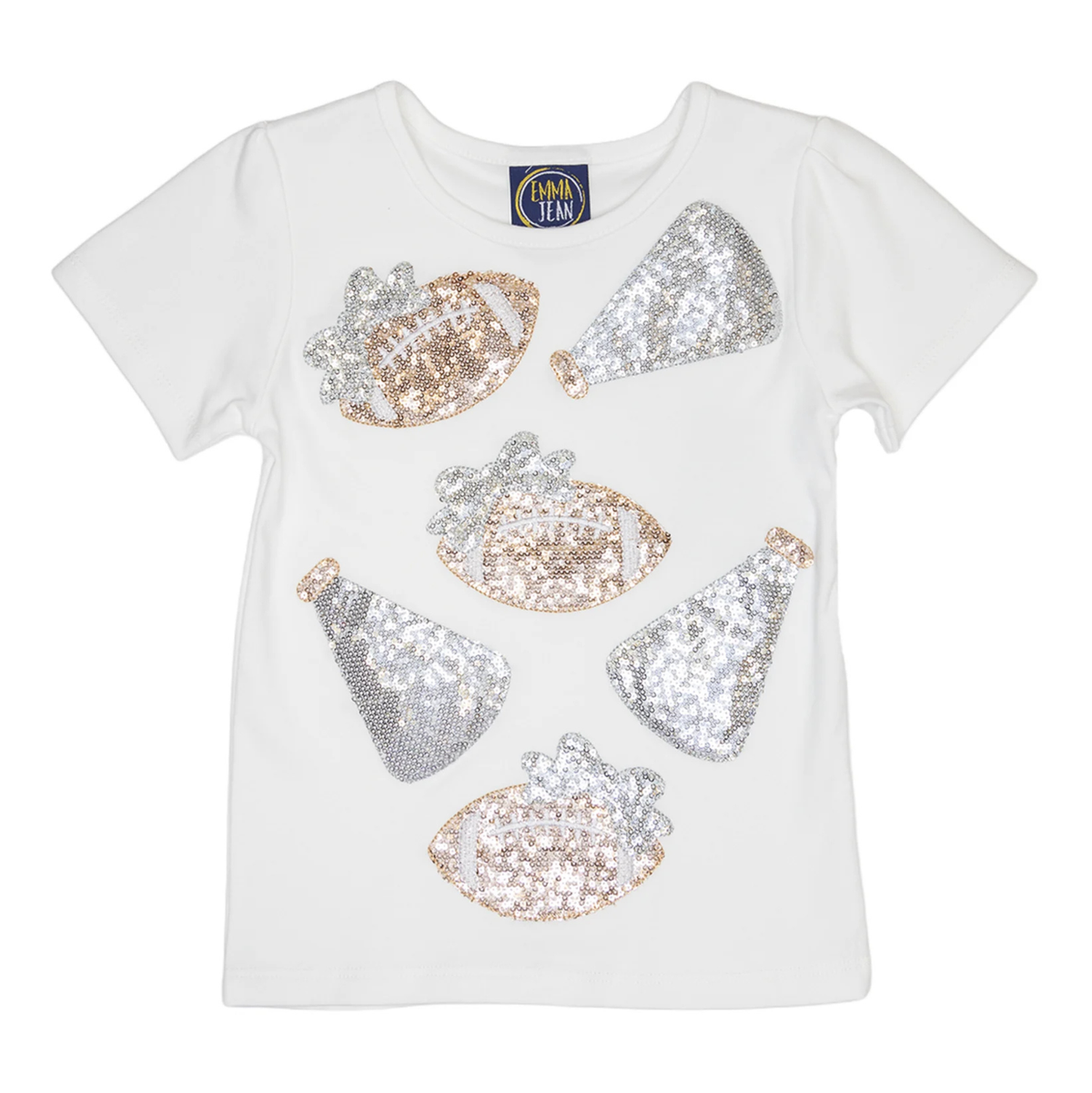 Cheer Sparkle Applique T-Shirt