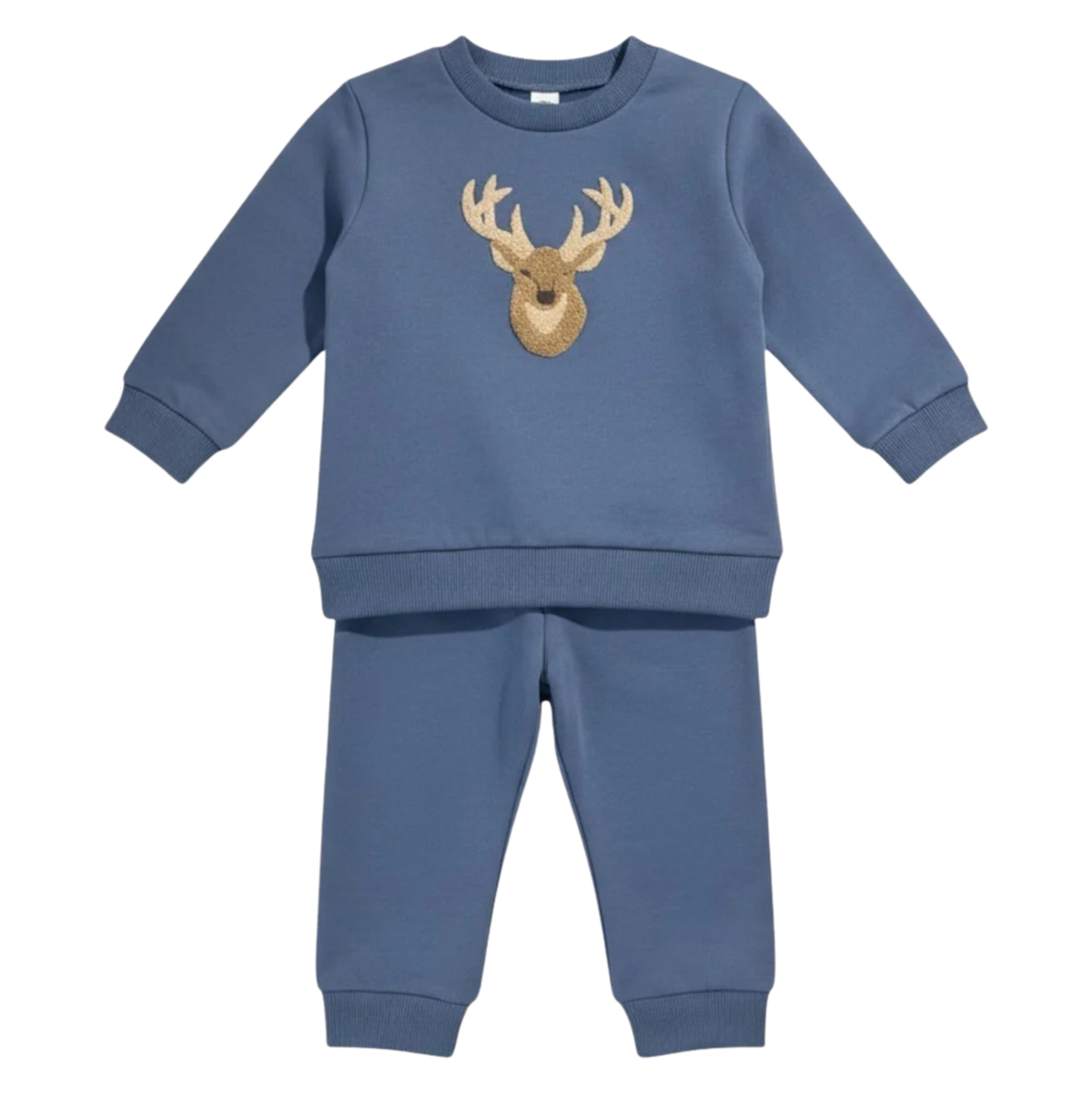 Three Sisters Deer Applique Jogger Set