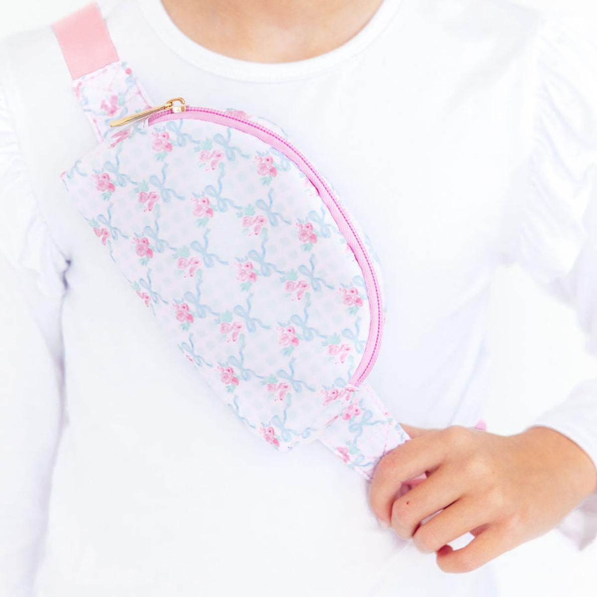 Mila & Rose Ribbons & Roses Belt Bag