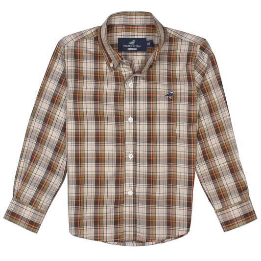 Properly Tied Campfire Seasonal Sportshirt