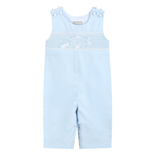 Lil Cactus Light Blue Nativity Longall