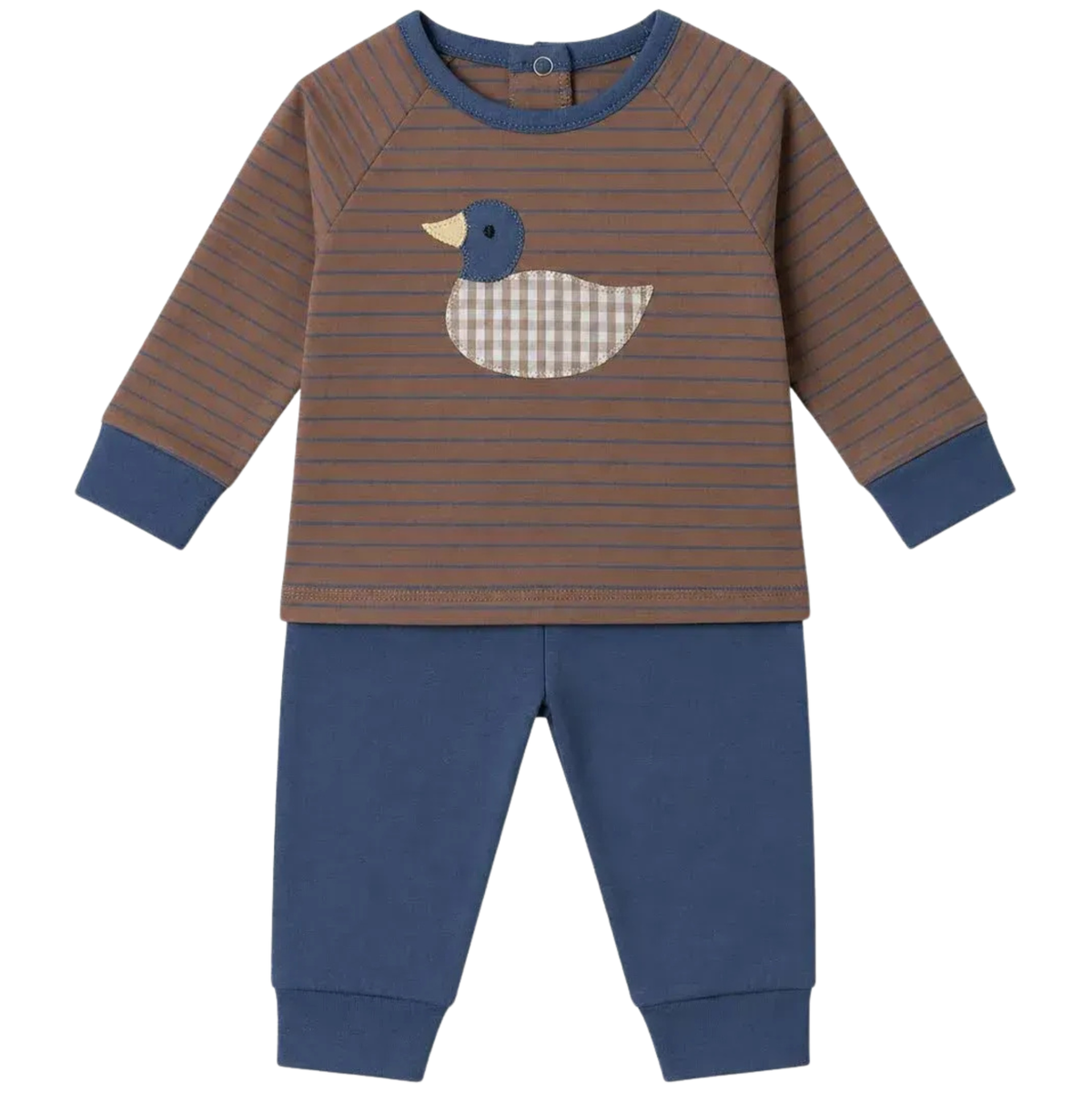 Three Sisters Duck Applique Jogger Set