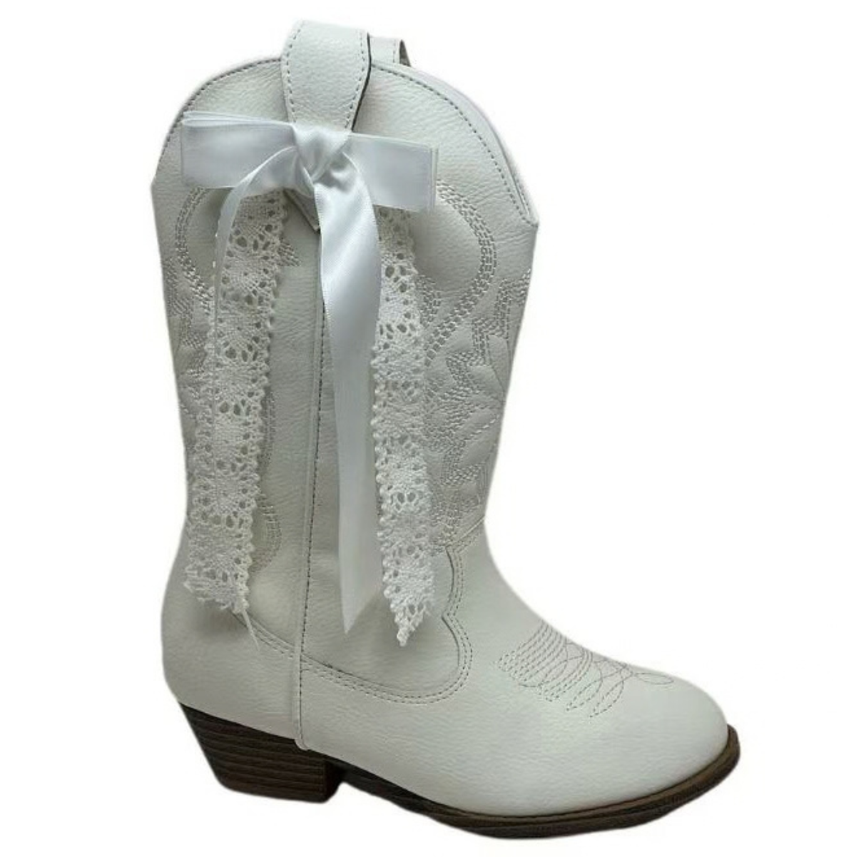 MIA Papatya White Cowboy Boots