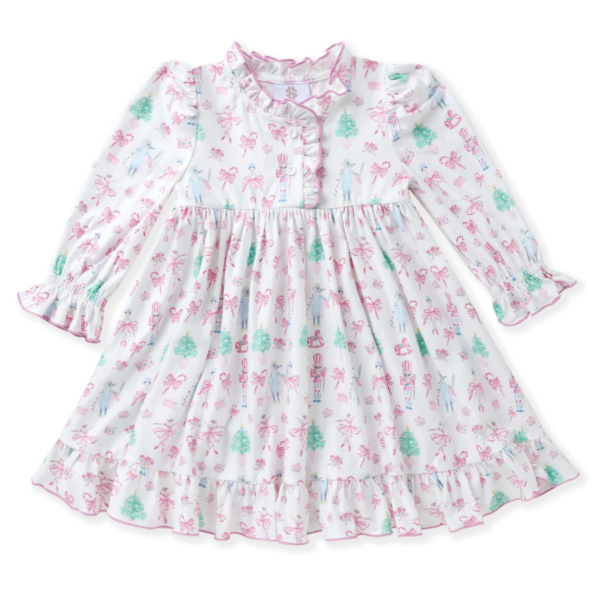 Swoon Butterknit Play Dress/Nightgown - Nutcracker
