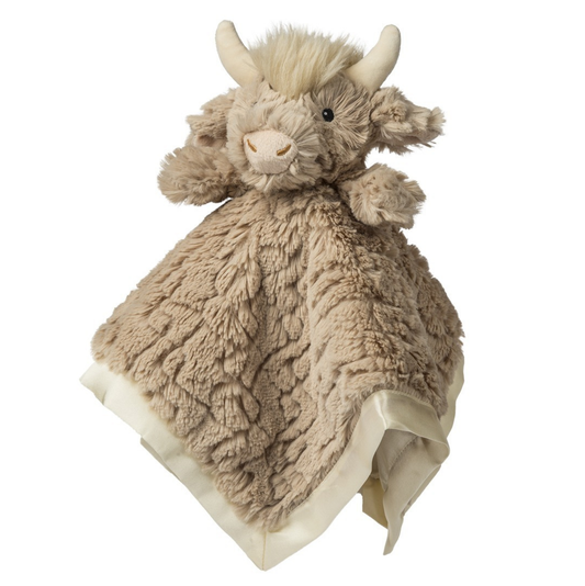 Putty Nursery Character Blanket - Highland Cow