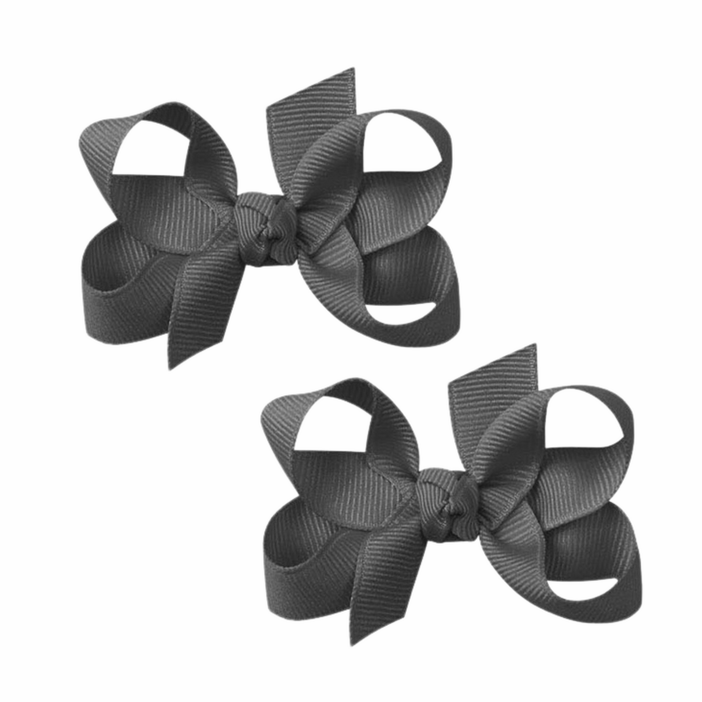 Beyond Creations Small Pigtail Grosgrain Bows