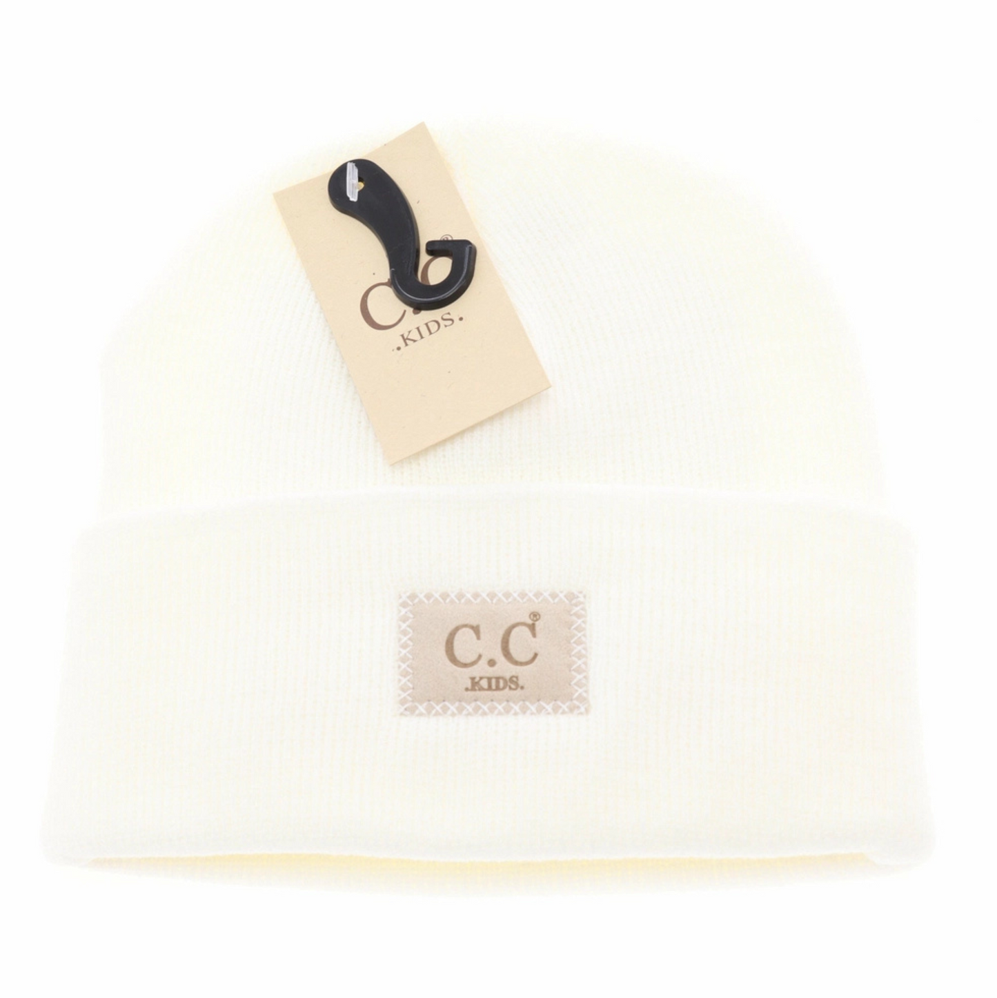 C.C. Beanie Kids Classic Oversized Logo