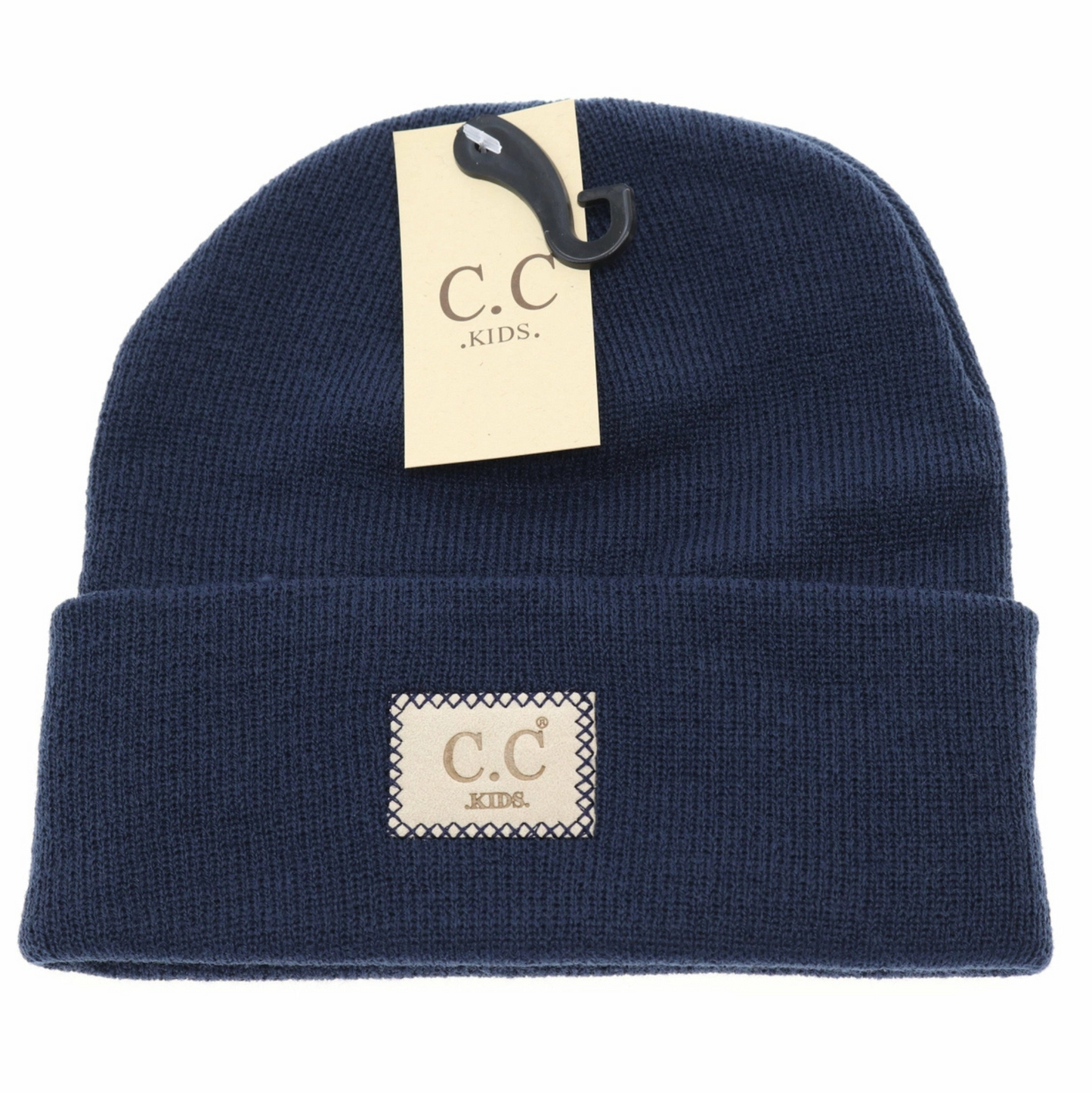 C.C. Beanie Kids Classic Oversized Logo