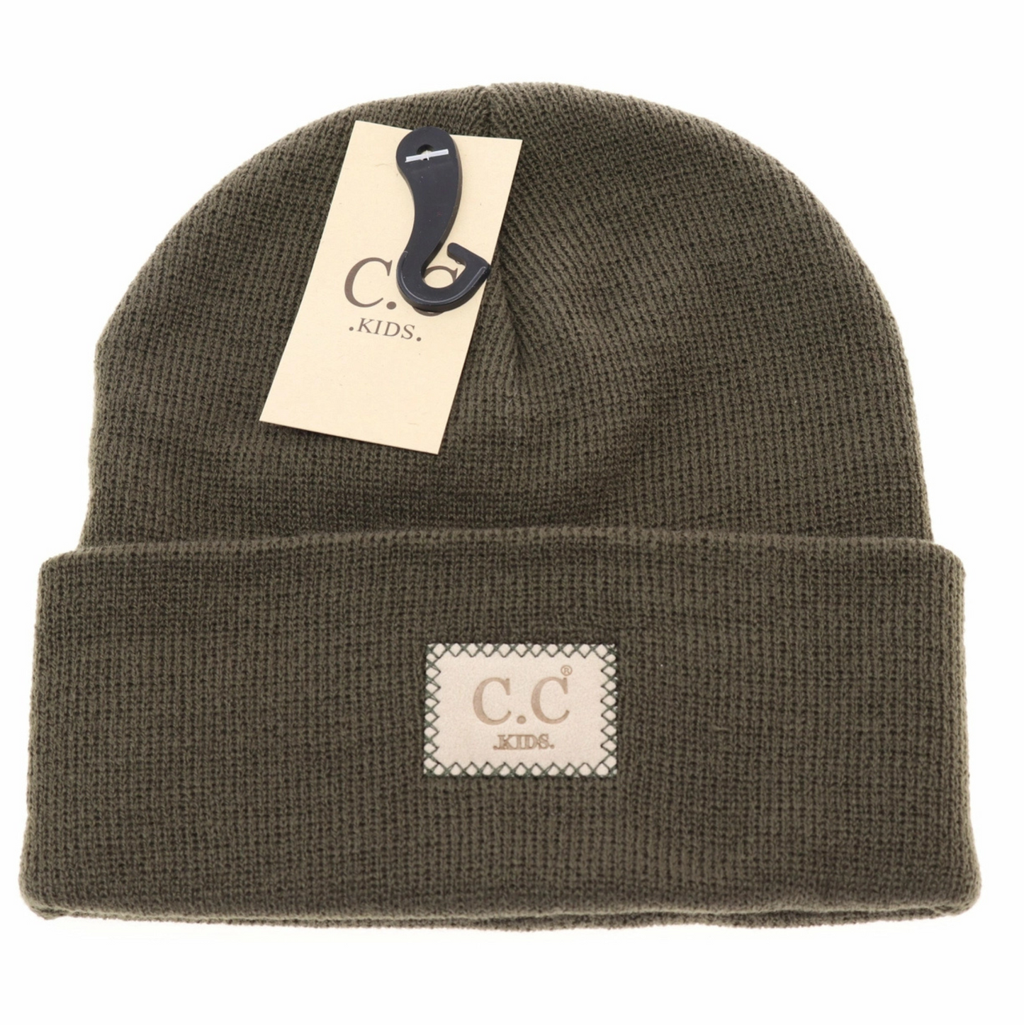 C.C. Beanie Kids Classic Oversized Logo