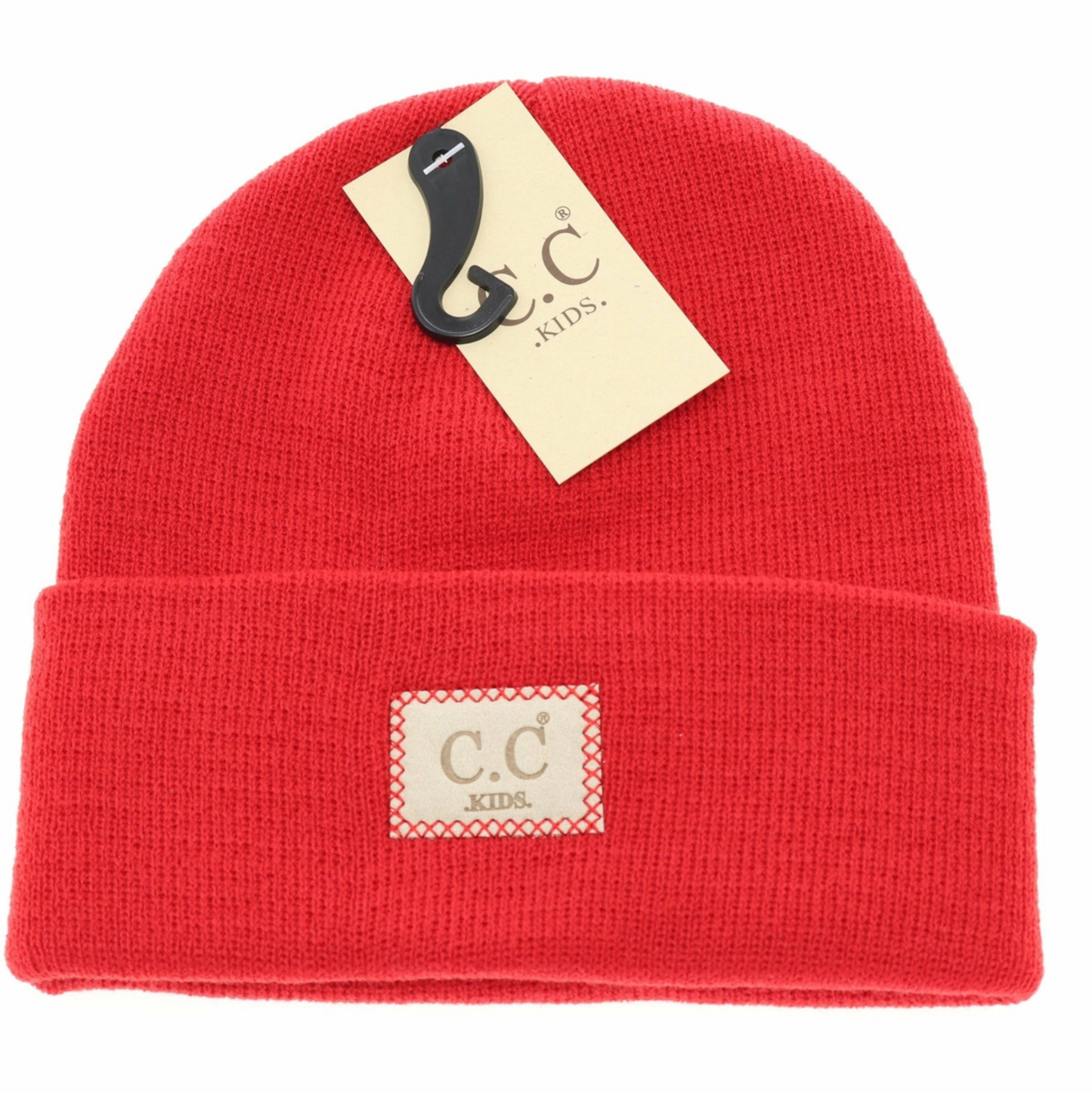 C.C. Beanie Kids Classic Oversized Logo