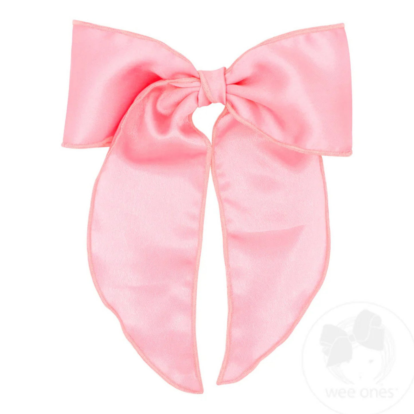 Wee Ones Satin Whimsy Tails Bow