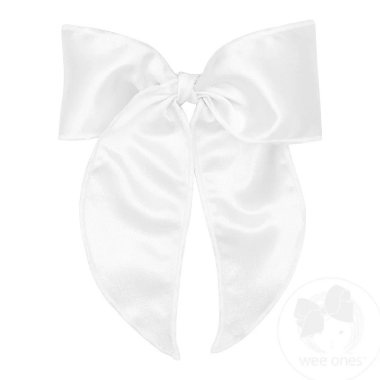 Wee Ones Satin Whimsy Tails Bow