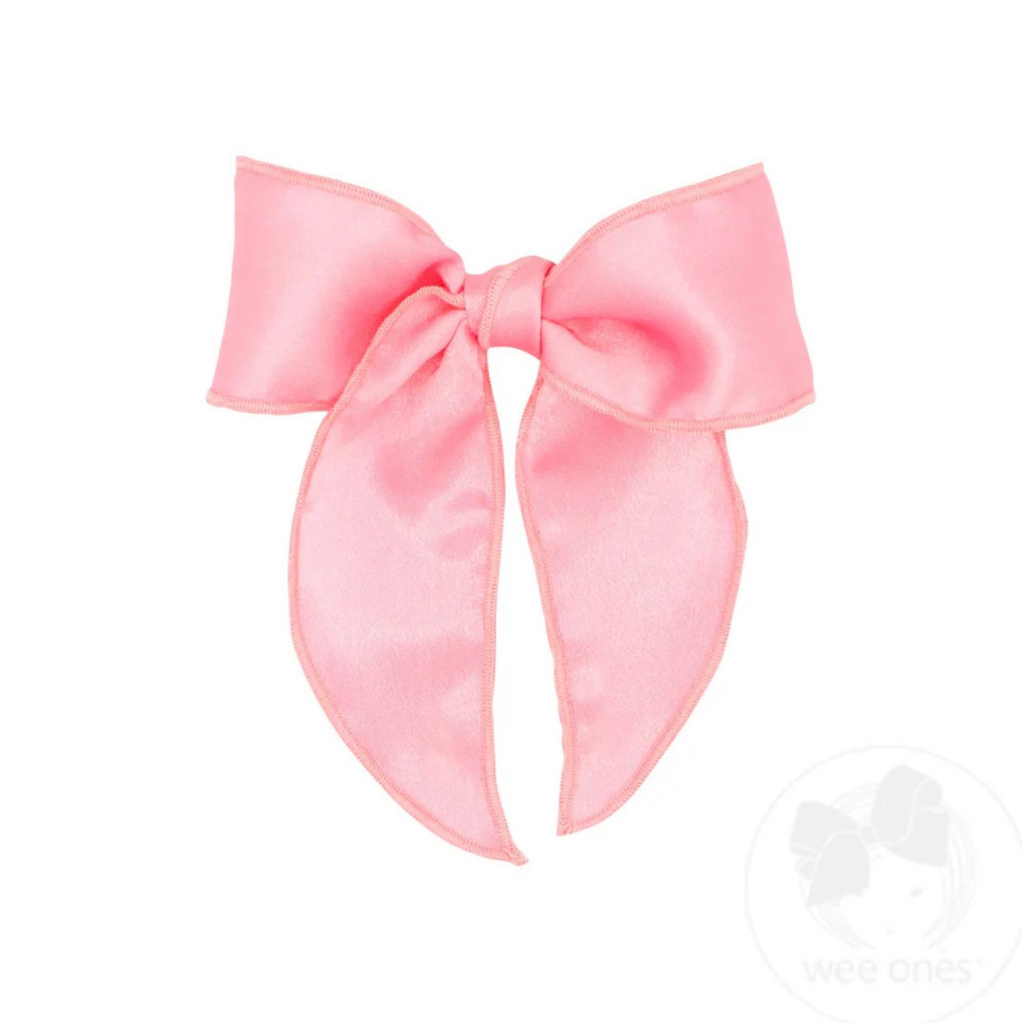 Wee Ones Satin Whimsy Tails Bow