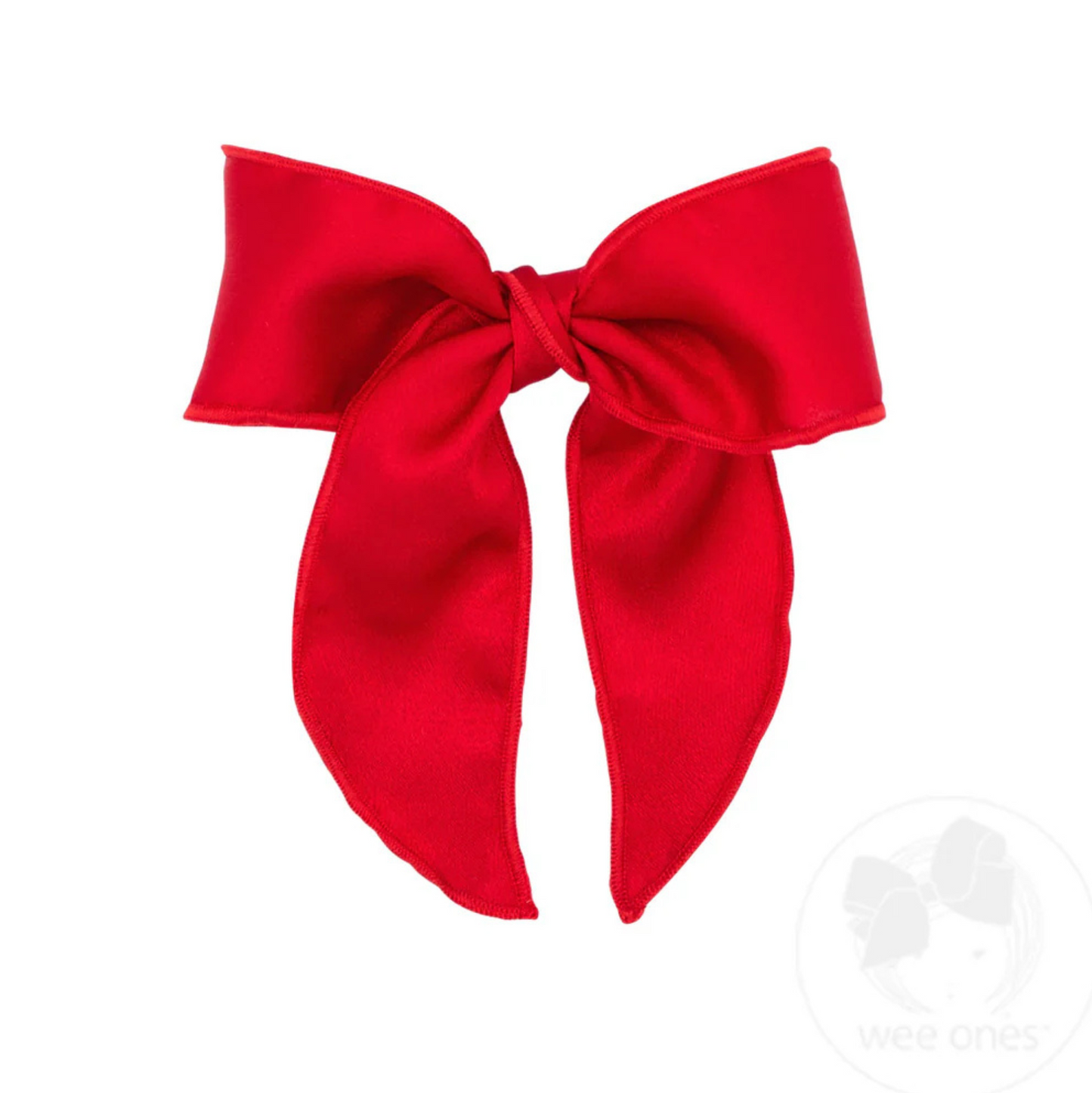 Wee Ones Satin Whimsy Tails Bow