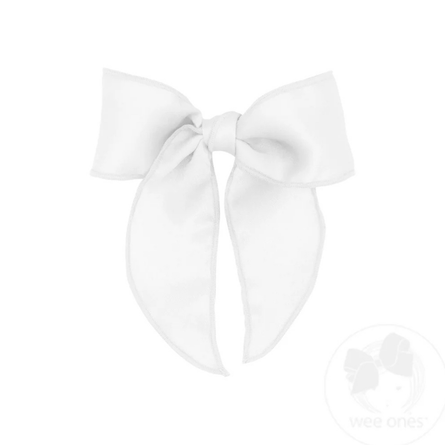 Wee Ones Satin Whimsy Tails Bow